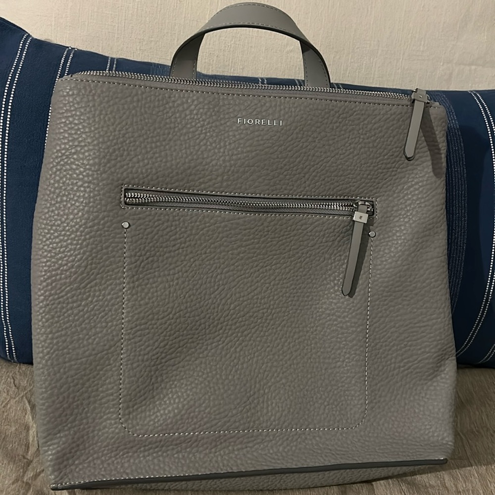 Fiorelli pebble leather backpack purse